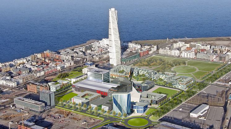 Ny stadsdel i Malmös Västra Hamnen, 2023