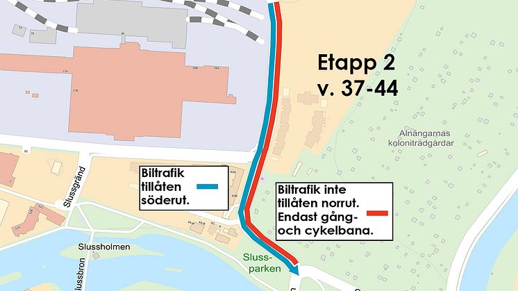 CV-gatan, etapp 2