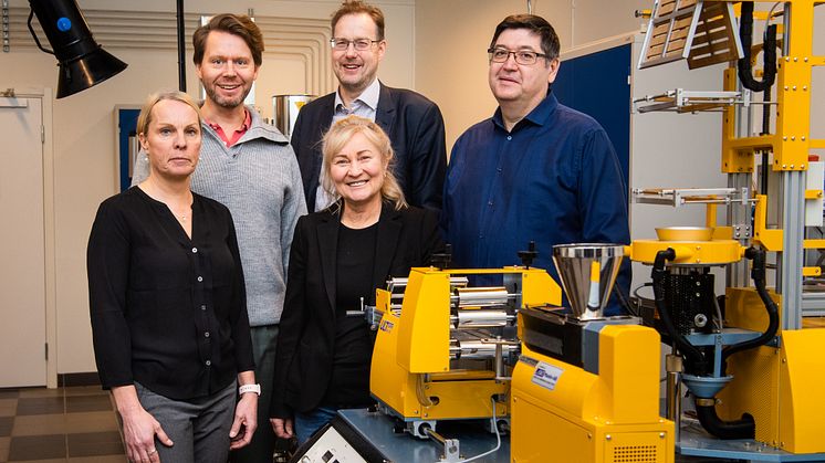 Ulrika Rova, Kristiina Oksman, Mikael Sjödahl, Staffan Lundström och Roberts Joffe