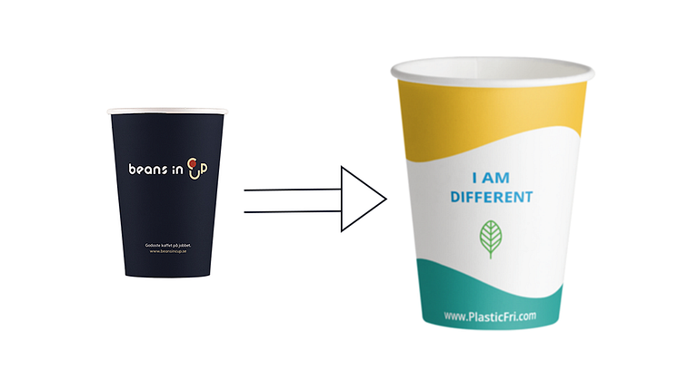 Beans in Cup lanserar helt plastfri fikamugg från prisbelönta och certifierade PlasticFri