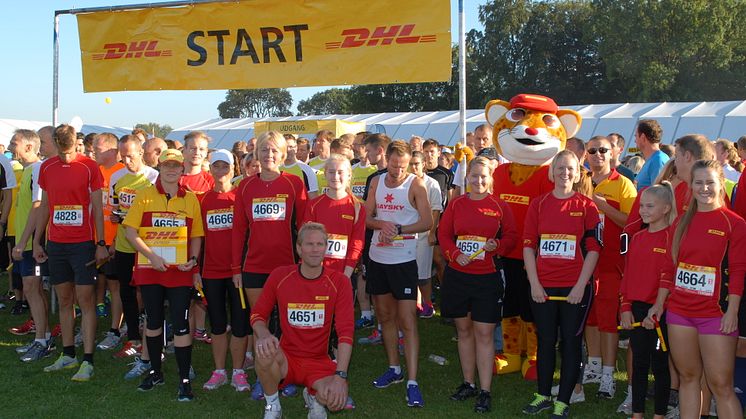 DHL Stafetten kommer til Aabenraa i 2015