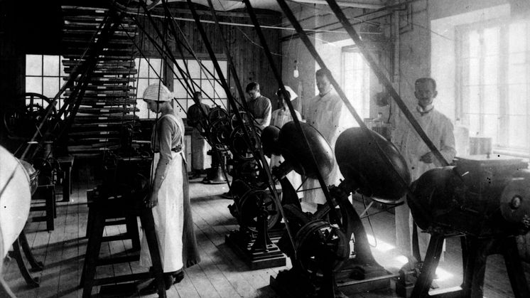 Tablettdragering 1915