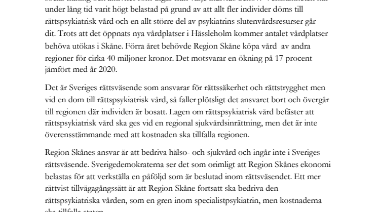 Initiativärende. Rättspsykiatris kostnader är statens ansvar.pdf