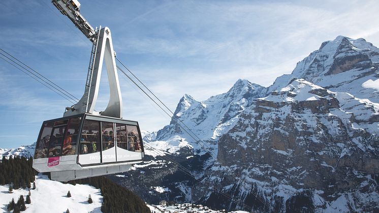 Schilthornbahn (c) Jungfrau Region Tourismus, Markus Zimmermann