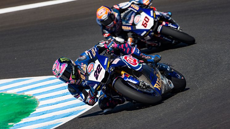 #22 A・ローズ、#60 M・ファン・デル・マーク＆YZF-R1