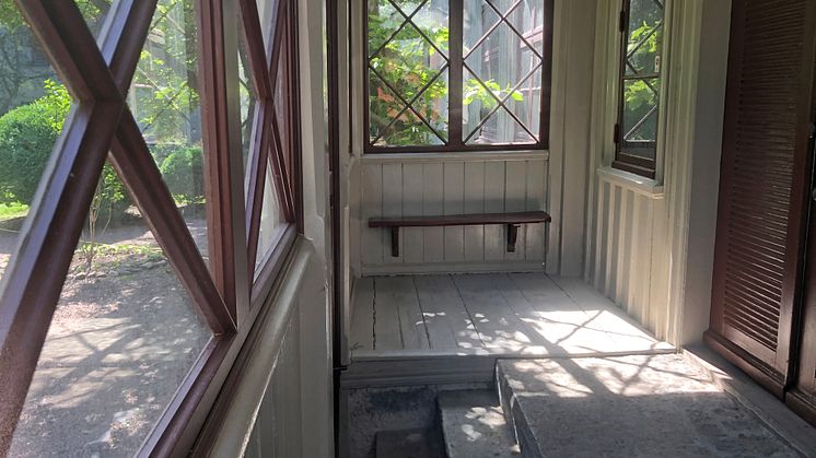 Verandan interiör - efter