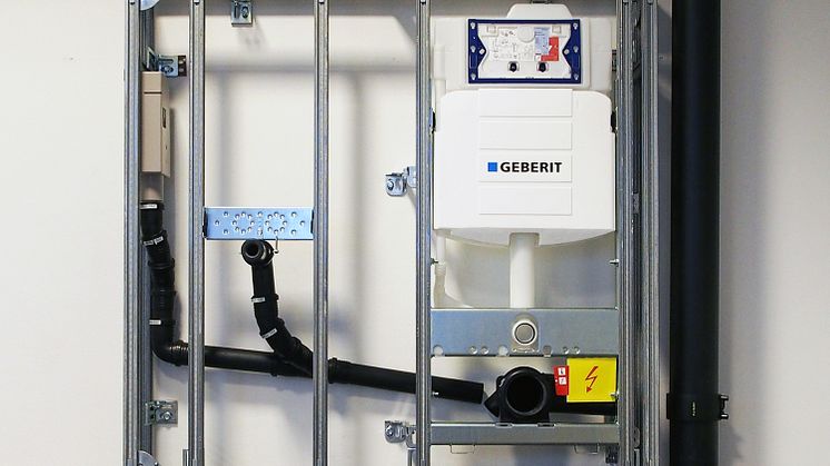 ​Prefabricerade badrumsväggar blev en framgång för Knappens