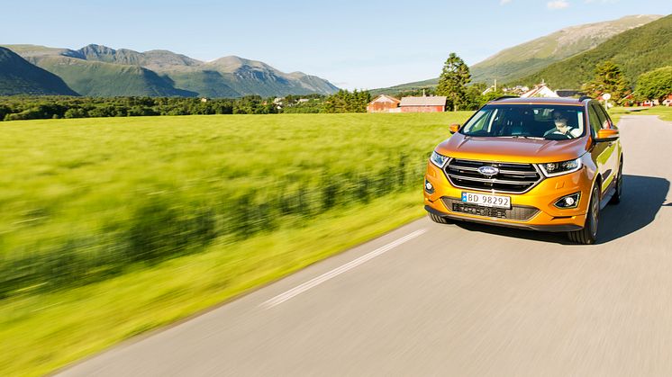 Ford-lansering av nye Edge og Ranger i Molde