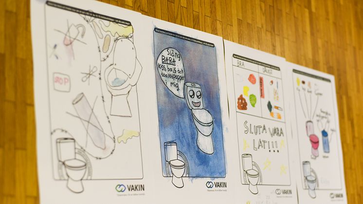 De vinnande teckningarna är skapad av elever vid; Pops Academy, Backenskolan, Engelska skolan och Storsjöskolan.