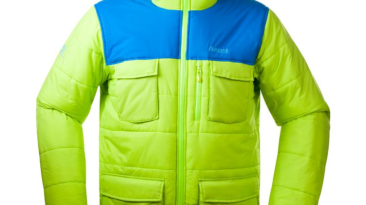 Juvass Jacket - Neon/Lt Sea Blue/Br Sea Blue