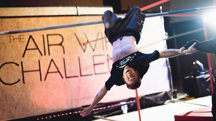 ​Världseliten inom parkour till Helsingborg Arena