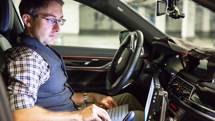 André Müller, BMW Group software developer for highly automated driving 