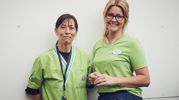Utbildning stärker medarbetarnas kompetens hos Förenade Care.