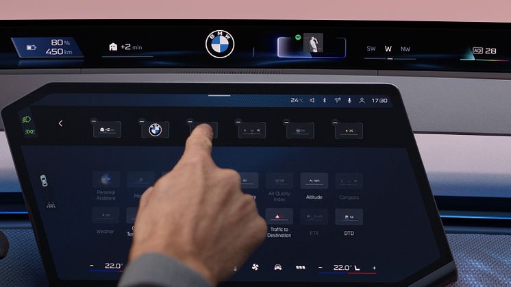 CES 2025 - BMW Panoramic iDrive - Personalisering