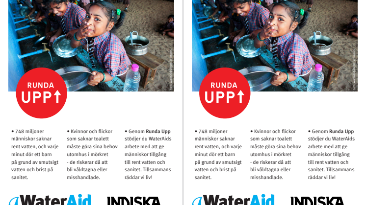 Runda Upp - INDISKA och WaterAid