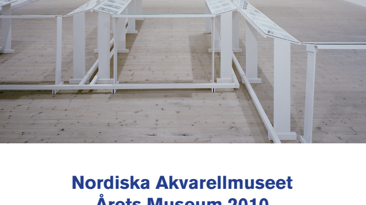 Nordiska Akvarellmuseet Årets Museum 2010