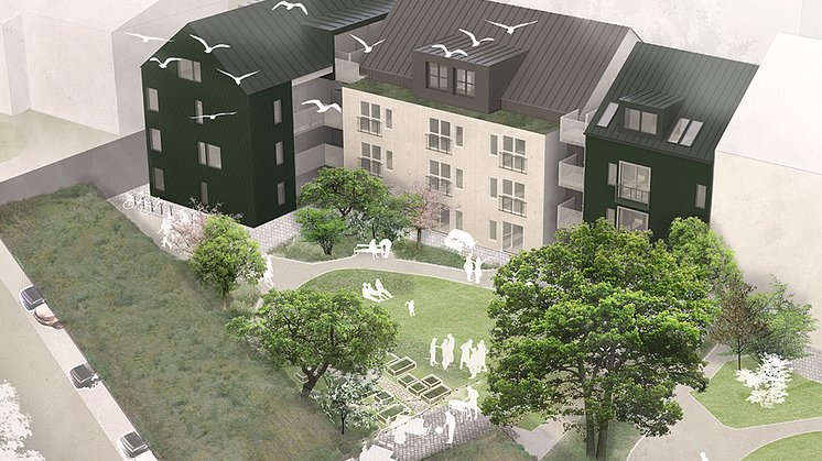 Genom att bygga i trä vill Willhem dra nytta av träkonstruktionens särskilda möjligheter till utformning av byggnaderna, såväl exteriört som interiört. Projektet inrymmer mindre lägenheter, många ettor om cirka 30 kvm.