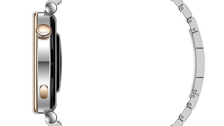 Huawei Watch GT4_41mm_Silver metal_Side left