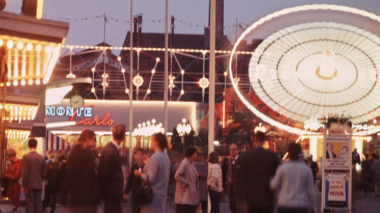 Sommarkvall på Liseberg, 1960-tal