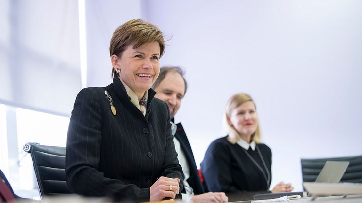 Ms Baiba Braze, the Ambassador Extraordinary and Plenipotentiary of the Republic of Latvia to the United Kingdom of Great Britain and Northern Ireland