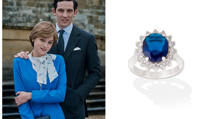 Emma Corrin (as Lady Diana Spencer)_ Engagement announcement