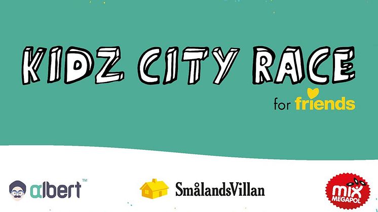 ​SmålandsVillan stödjer Kidz City Race for Friends