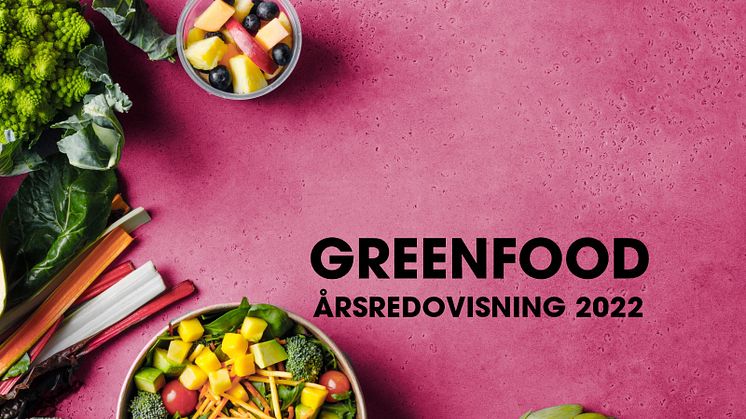  Greenfood publicerar årsredovisning för 2022