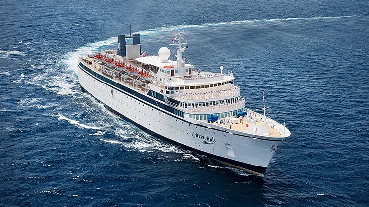 Freewinds i de karibiska haven. 