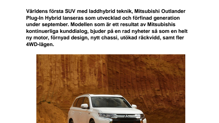 Nästa generation plug-in hybrid är här