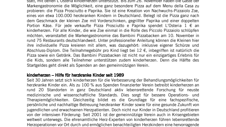 Damit kleine Herzen groß werden