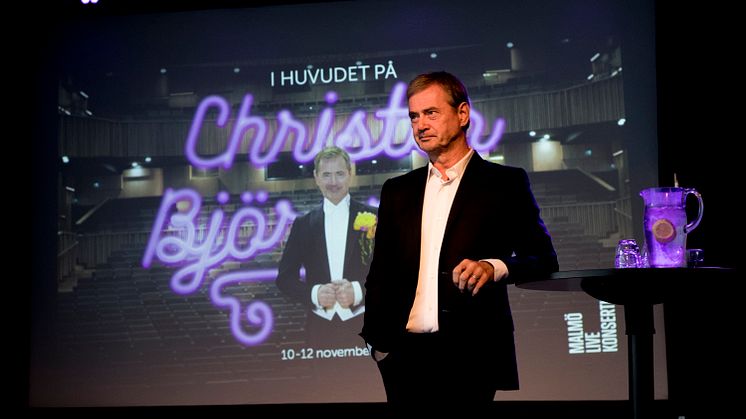 Christer Björkman -Presskonferens