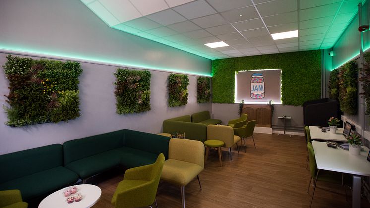 The Calm Corner at Crewe station is now available for passengers with hidden disabilities who need a more relxing space to wait for their train