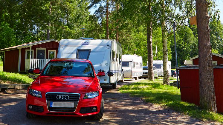 Nära 16 miljoner gästnätter på Sveriges campingplatser 2017