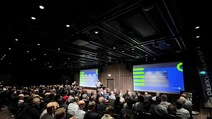 Fra faglig innhold dag 1 på dekkpartner medlemsmøte 2023