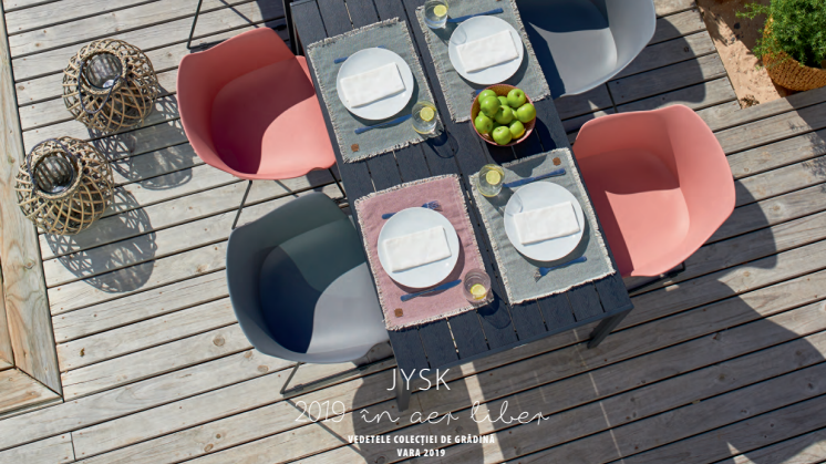 Catalog mobilier grădină JYSK Vara 2019 