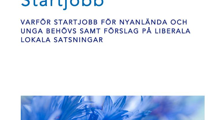 Liberalerna Skåne släpper idag rapport med unik statistik om behovet av enkla jobb i Skåne