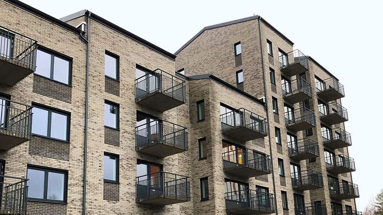 Inflyttat i Bergsjöns nya bostadsområde
