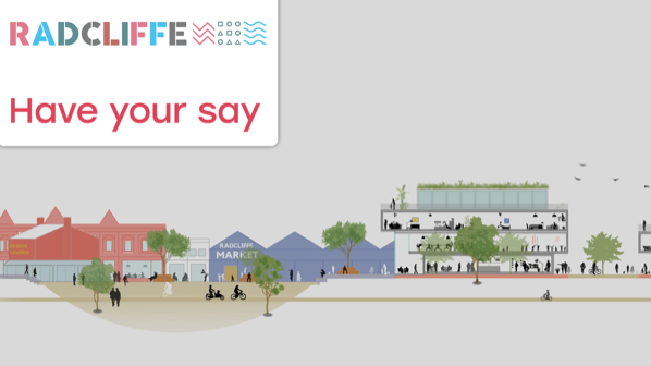​Join a live webinar on Wednesday about the regeneration of Radcliffe