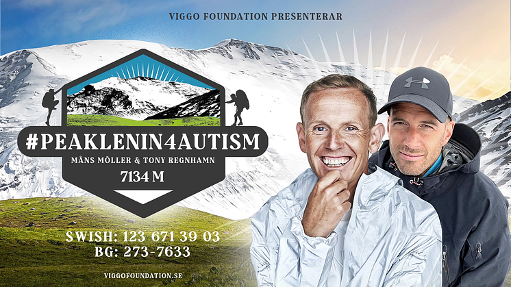 #peaklenin4autism - nästa äventyr för Måns Möller