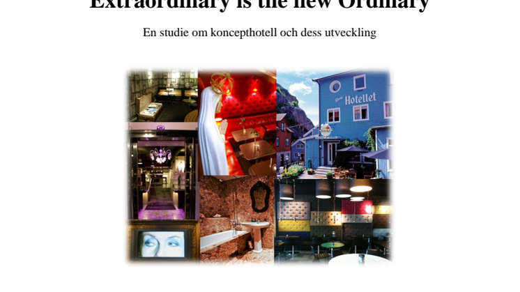 Extraordinary is the new Ordinary