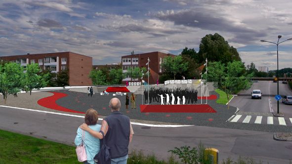 Nya mötesplatser i Rosengård namnges efter tävling