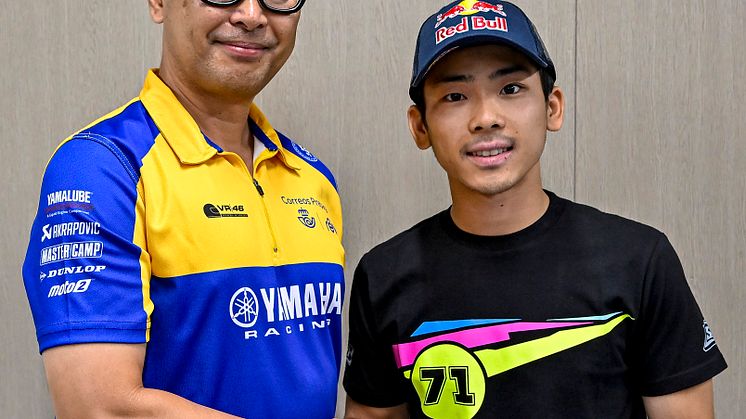 Moto2世界選手権 2024年、 Correos Prepago Yamaha VR46 Master Campから佐々木歩夢選手が参戦