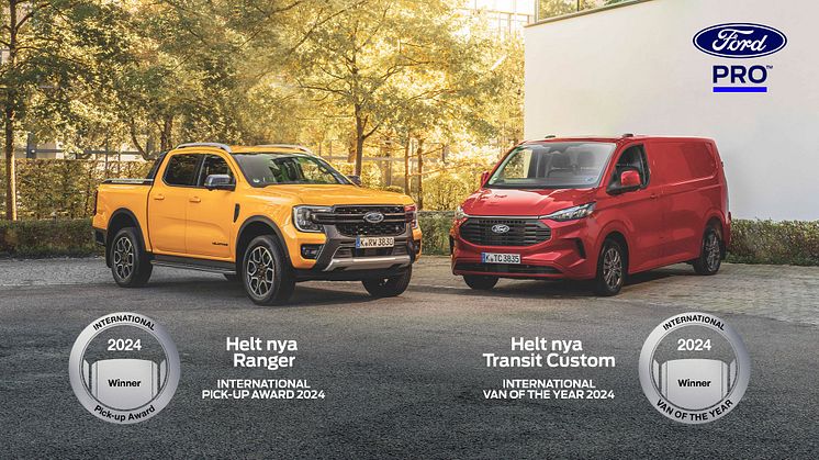 Årets transportbil och årets pick-up 2024