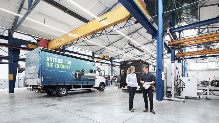 BPW testet die elektrische Antriebsachse 