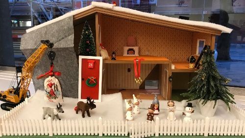 Gamla huset görs adventsfint innan det är dags för den stora ombyggnaden.