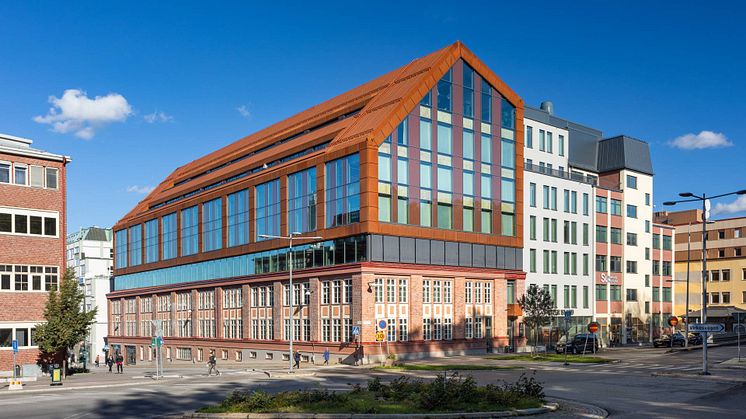 Trikåfabriken - en hybrikdbyggnad i Hammarby Sjöstad