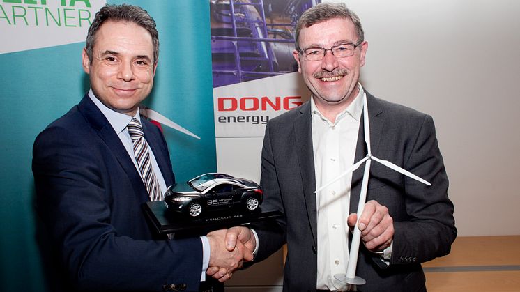 Peugeot og DONG indgår klimapartnerskabsaftale