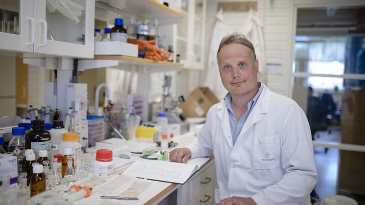 Christian Hedberg, professor på Kemiska institutionen vid Umeå universitet. Foto: Mattias Pettersson