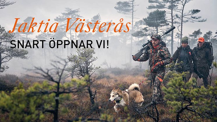 Jaktia fortsätter expandera och öppnar butik i Västerås 