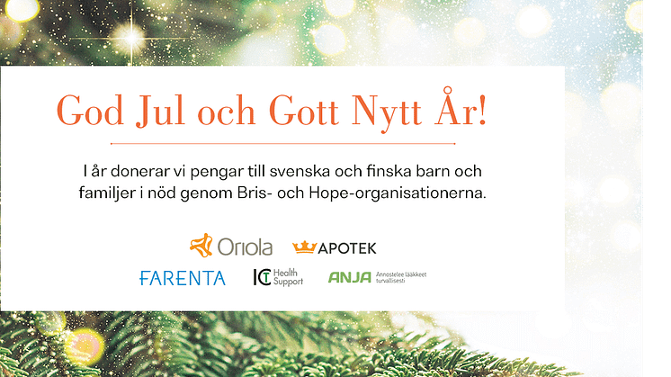​Kronans Apoteks julgåva går till BRIS